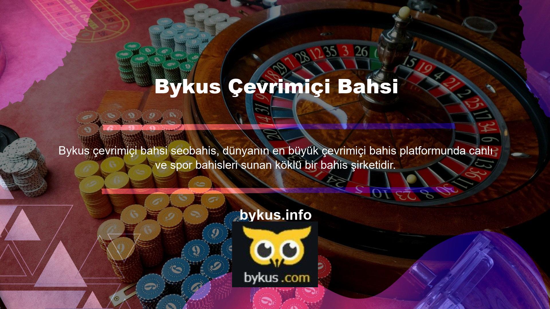 Bykus Türkiye'de birçok müşteriye hizmet vermektedir