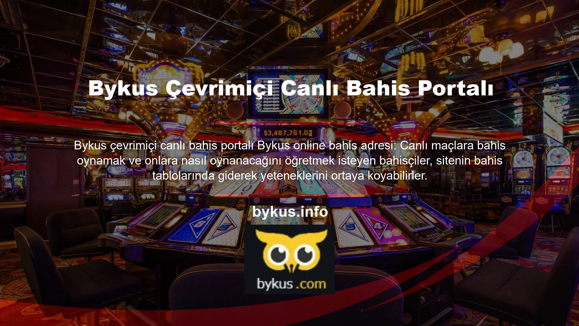 Bu talimatı izleyerek bugün Bykus yasa dışı casino sitesinde canlı bahis izleyin:

	Öncelikle Bykus online casino web sitesine gidin ve ardından ana sayfasındaki 'Üyeler' seçeneğine tıklayın