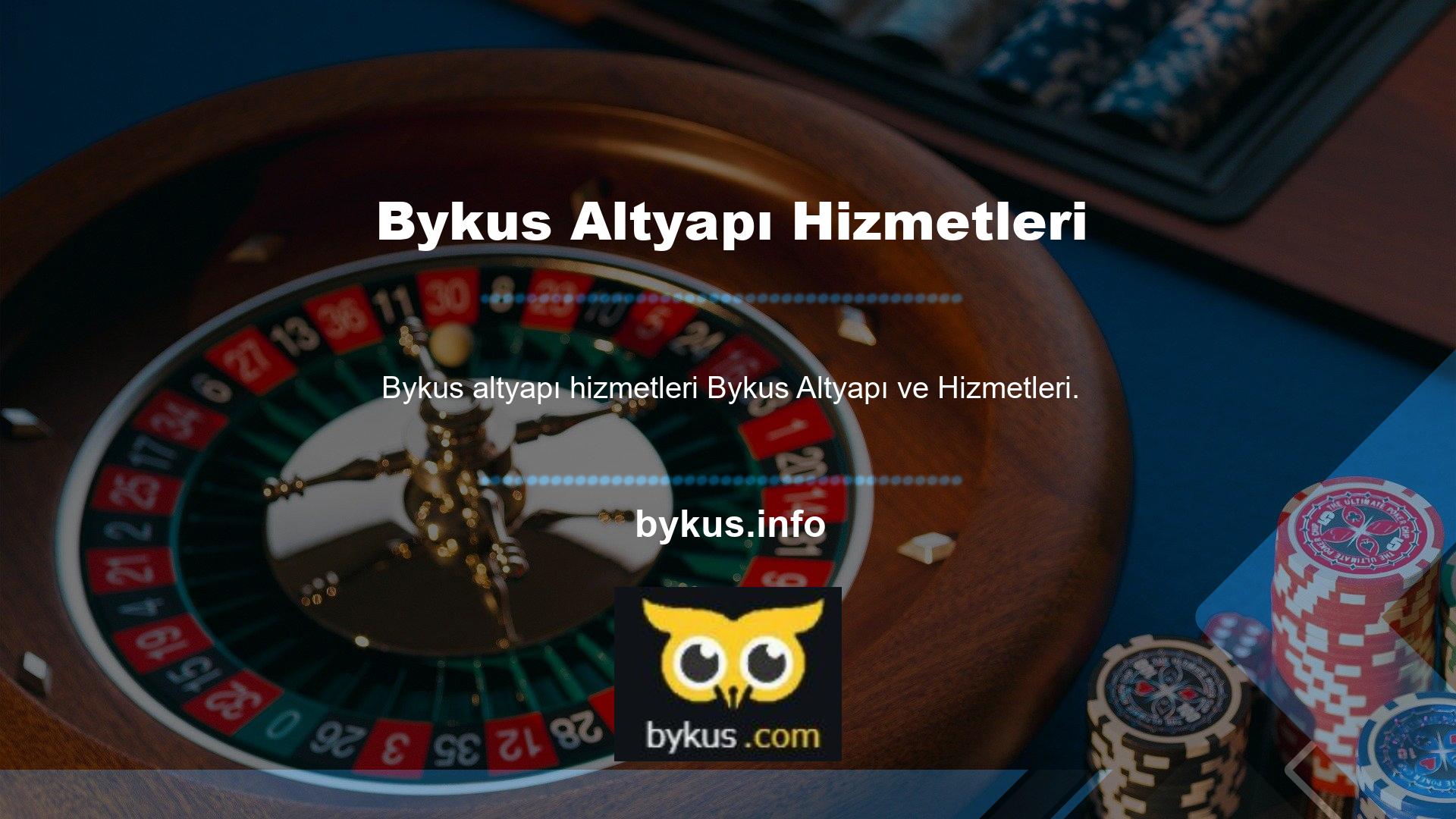 Bykus web sitesi oyun sistemi ve altyapısı ile tüm dikkati çekmektedir